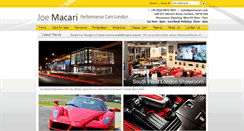 Desktop Screenshot of joemacari.co.uk